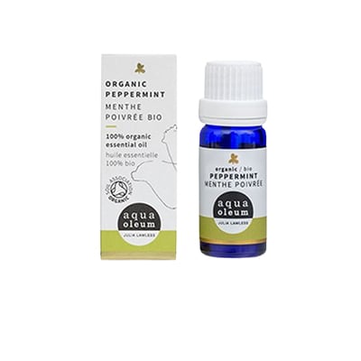 Aqua Oleum Peppermint Pure Essential Oil, 10ml