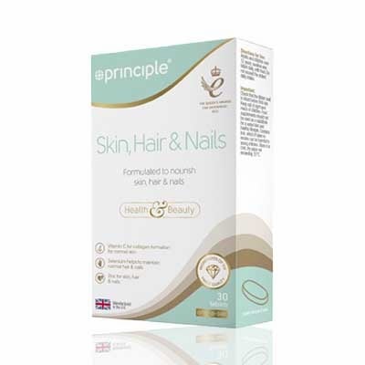 Principle Healthcare Skin, Hair, and Nails, 30 Tablets