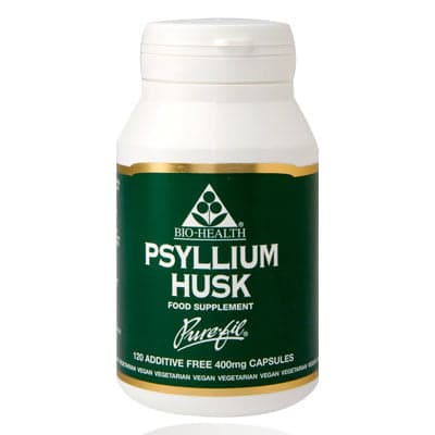 Bio-Health Psyllium Husk - 120 Capsules.