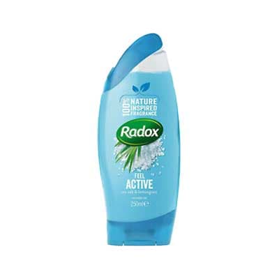 Radox Shower Gel Feel Active, 250ml