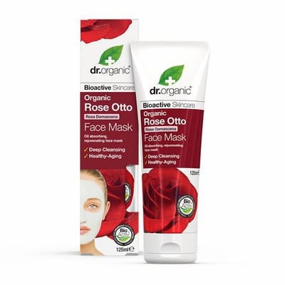 Dr Organic Rose Otto Face Mask 125ml