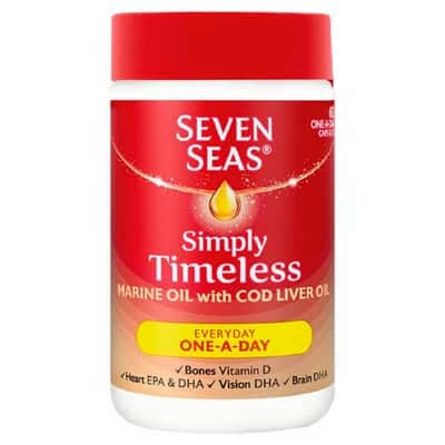 Seven Seas Cod Liver Oil One-A-Day Capsules 60s