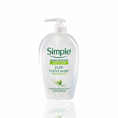 Simple Pure Hand Wash, Sensitive Skin Experts, 250ml