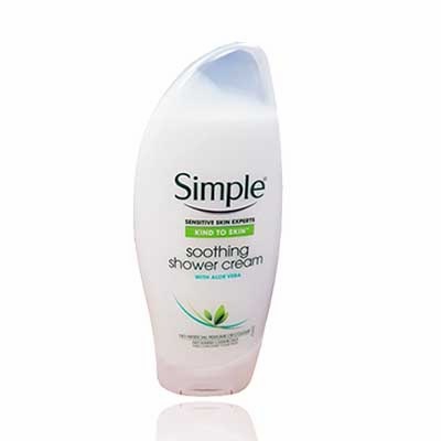 Simple Soothing Shower Cream, Sensitive Skin Experts, 250ml