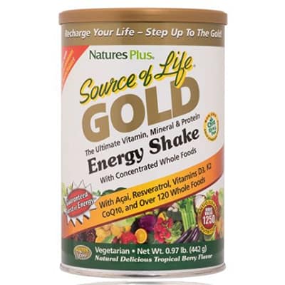 Natures Plus Source Of Life Gold Energy Shake – 442gm.