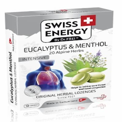 Swiss Energy Eucalyptus & Menthol 20s