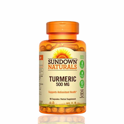 Sundown Turmeric 500mg Capsules 90's