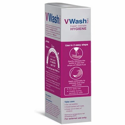 VWash Plus Intimate Hygiene Wash, 100ml