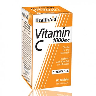 Healthaid Vitamin C Chewable 60’s - 1000mg