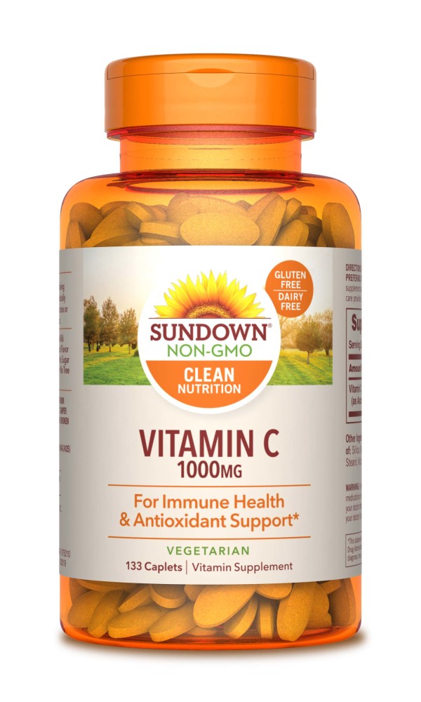 Sundown Vitamin C 1000mg Vegetarian Form-133 Caplets