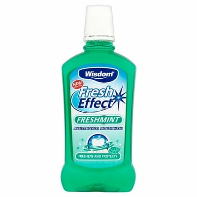 Wisdom Fresh Effect Mouthwash Fresh Mint 500ml