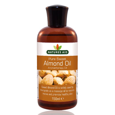 Natures Aid Pure Sweet Almond Oil - 150ml