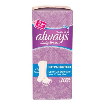 Always Everyday Large, 16 panty liners