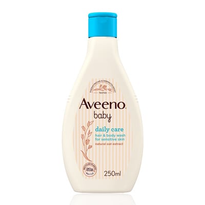 Aveeno BABY Daily Care Hair & Body Wash Sensitive Skin 250ml