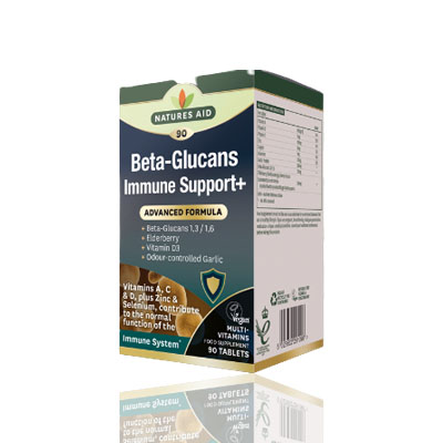 Natures Aid Beta Glucans Immune Support 30's