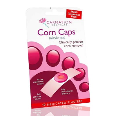 Carnation Corn Caps, 5 caps