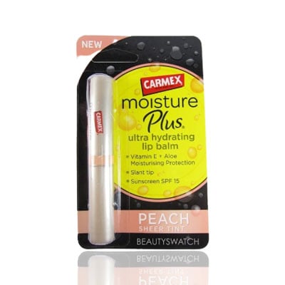 Carmex Moisture Plus SPF15 Lipbalm Sheer Peach