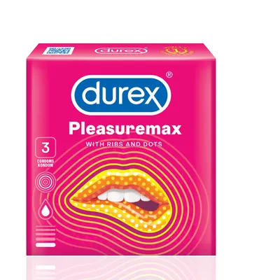 Durex Condoms - Pleasuremax 3's