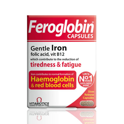 Vitabiotics Feroglobin Capsules 30's