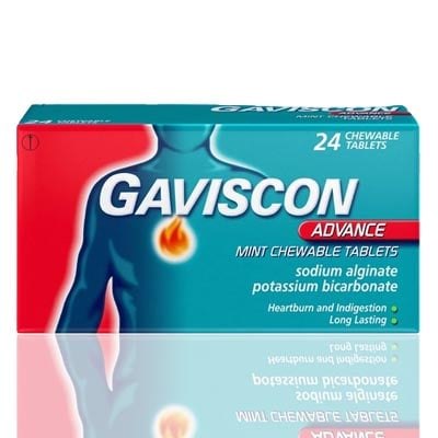 Gaviscon Advance Peppermint Tablets 24's