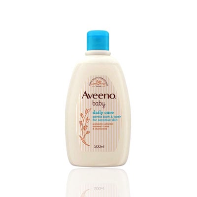 Aveeno Baby Daily Care Gentle Bath & Wash Sensitive Skin 400ml