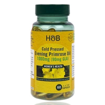 Holland & Barrett Natural Evening Primrose Oil  1000mg plus Vitamin B6 60s