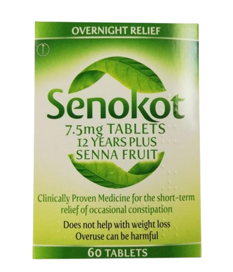 Senokot 7.5mg Tablets 20s