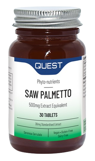 Quest Saw Palmetto - 36 mg Extract (equivalent to 500mg) 30's