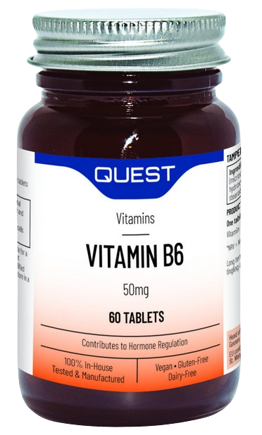 Quest Vitamin B6 50mg 60's