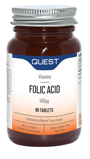 Quest Range Folic Acid 400ug 90's