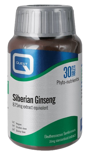 Quest Siberian Ginseng - 35 mg Extract (equivalent to 875mg) 30's