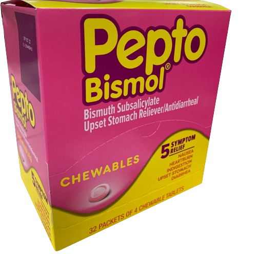 Pepto Bismol Chewables Tablets 30s