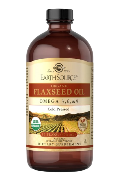 Solgar Flaxseed Oil 473ml Cold Pressed