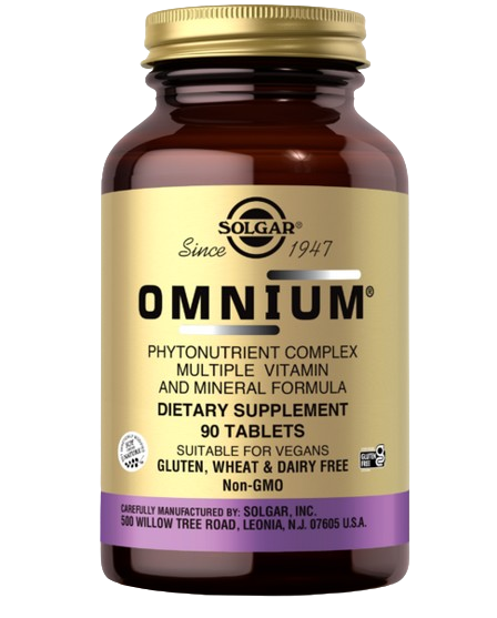 Solgar Omnium Multivitamin Tabs 60's