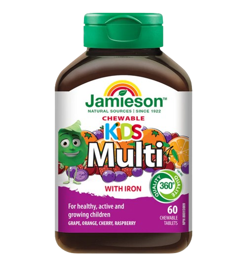 Jamieson Multi Kids Chewable Tablets 60's