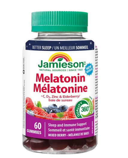 Jamieson Melatonin Gummies 2.5mg 60's