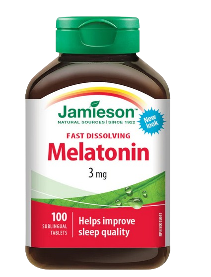 Jamieson Melatonin 3mg Fast Dissolving Tablets 100's