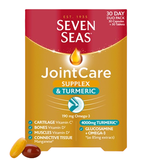 Seven Seas JointCare Supplex & Turmeric 190mg Omega-3 Capsules 60s