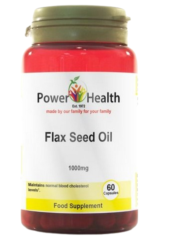 Power Health Flaxseed Oil 1000mg Caps 60's