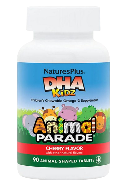 Nature's Plus Animal Parade DHA for Kids – 90 Capsules.