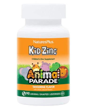 Nature's Plus Animal Parade KidZinc Lozenges – 90 Capsules