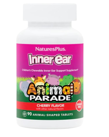 Nature's Plus Animal Parade Inner Ear Support – 90 Capsules.