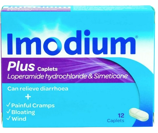 Imodium Plus Caplets 6s