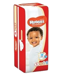 Huggies Dry Comfort (size 5) 12-22Kgs, 7 pieces