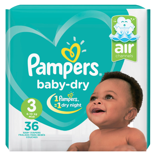 Pampers Pants High Count Mini Size 2 (3 - 8 kg’s), 36 pieces