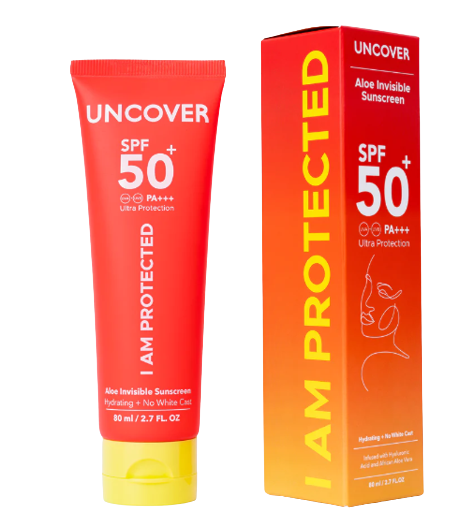 Uncover Aloe Invisible Sunscreen - 80ml