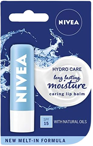 Nivea Lip Balm Hydro Care (SPF15) 4.8gms