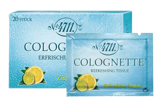 4711 Colognette Citrus Tissues 20 Pieces In Folding Carton