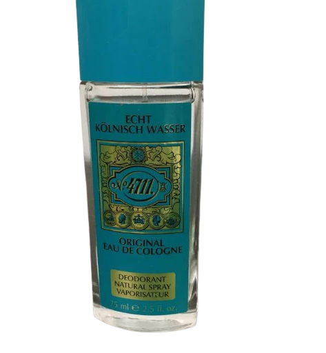 Original Eau De Cologne Deodorant Natural Spray, 75ml