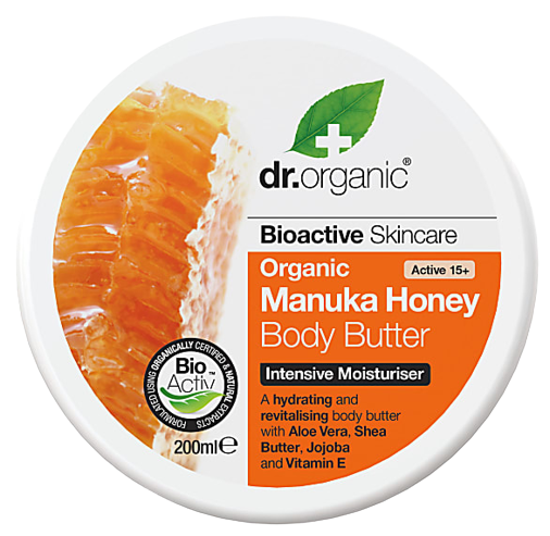 Dr Organic Manuka Honey Body Butter, 200ml